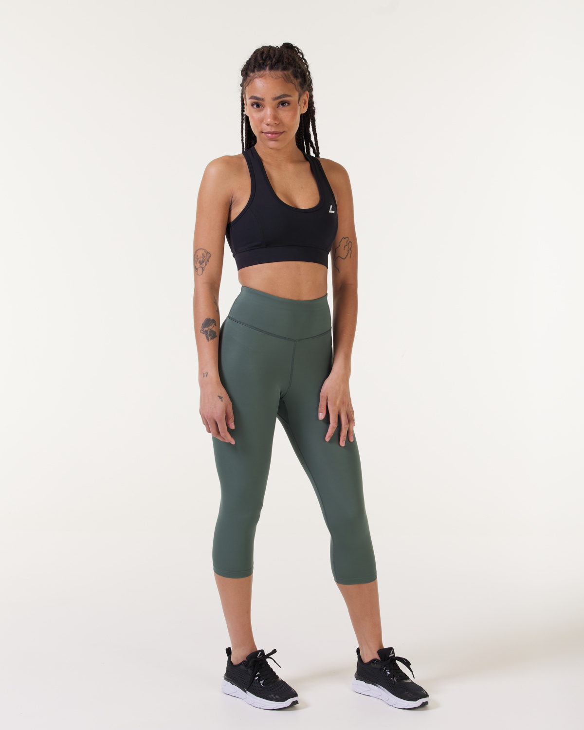 LEVITY Primary Tights 3\4 Green Forest