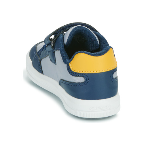 Geox - J ARZACH BOY - Bleu / Jaune