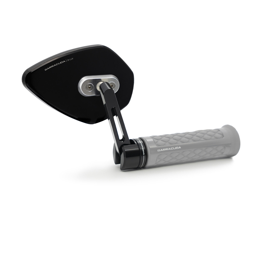 Barracuda - Rétroviseurs embout de guidon Skin-X Bar End B-Lux Noir