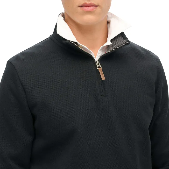Superdry Core Piqué Henley Trui Heren