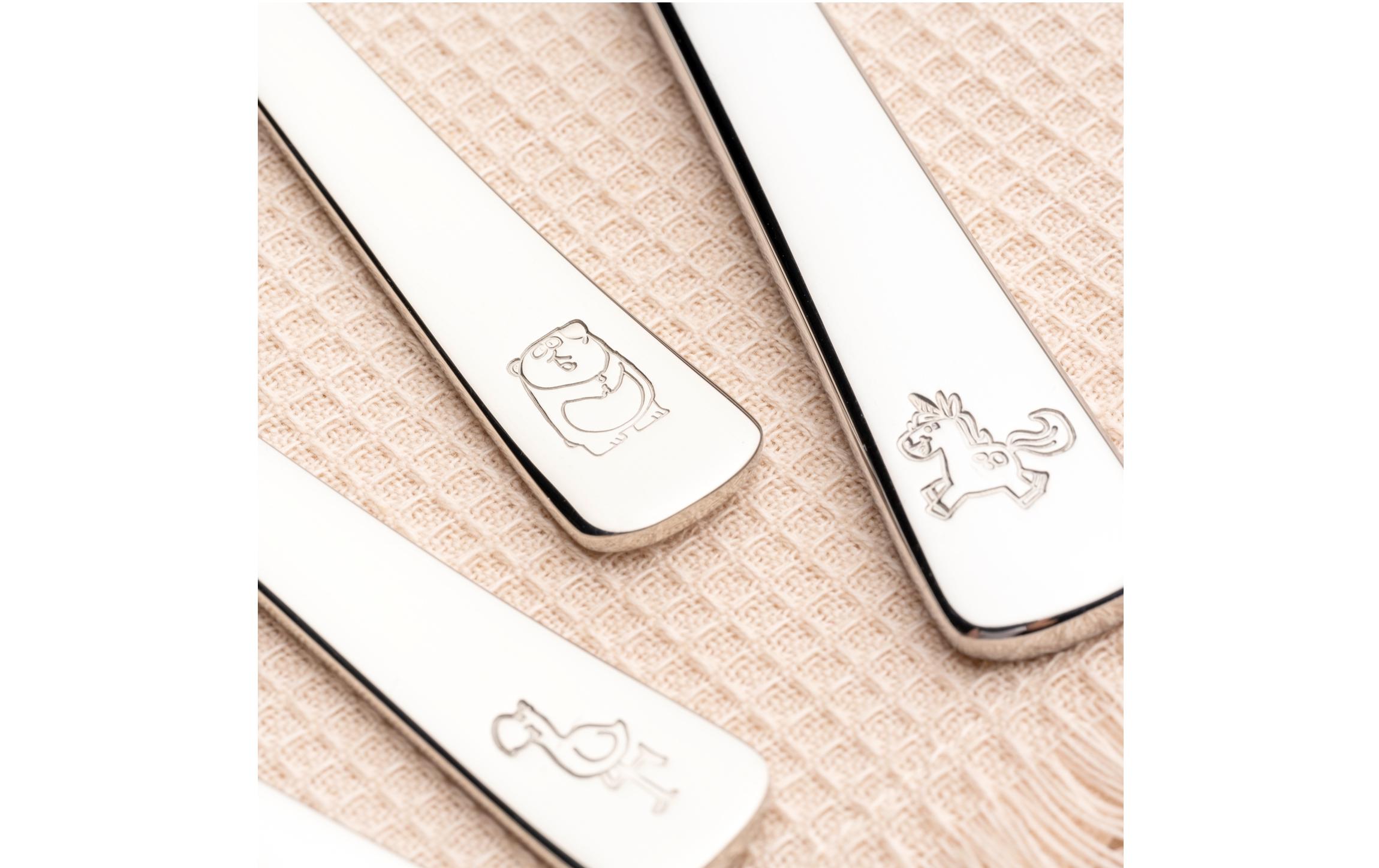 Kinderbesteckset Bambini 4-teilig4-teiliges Kinderbesteckset