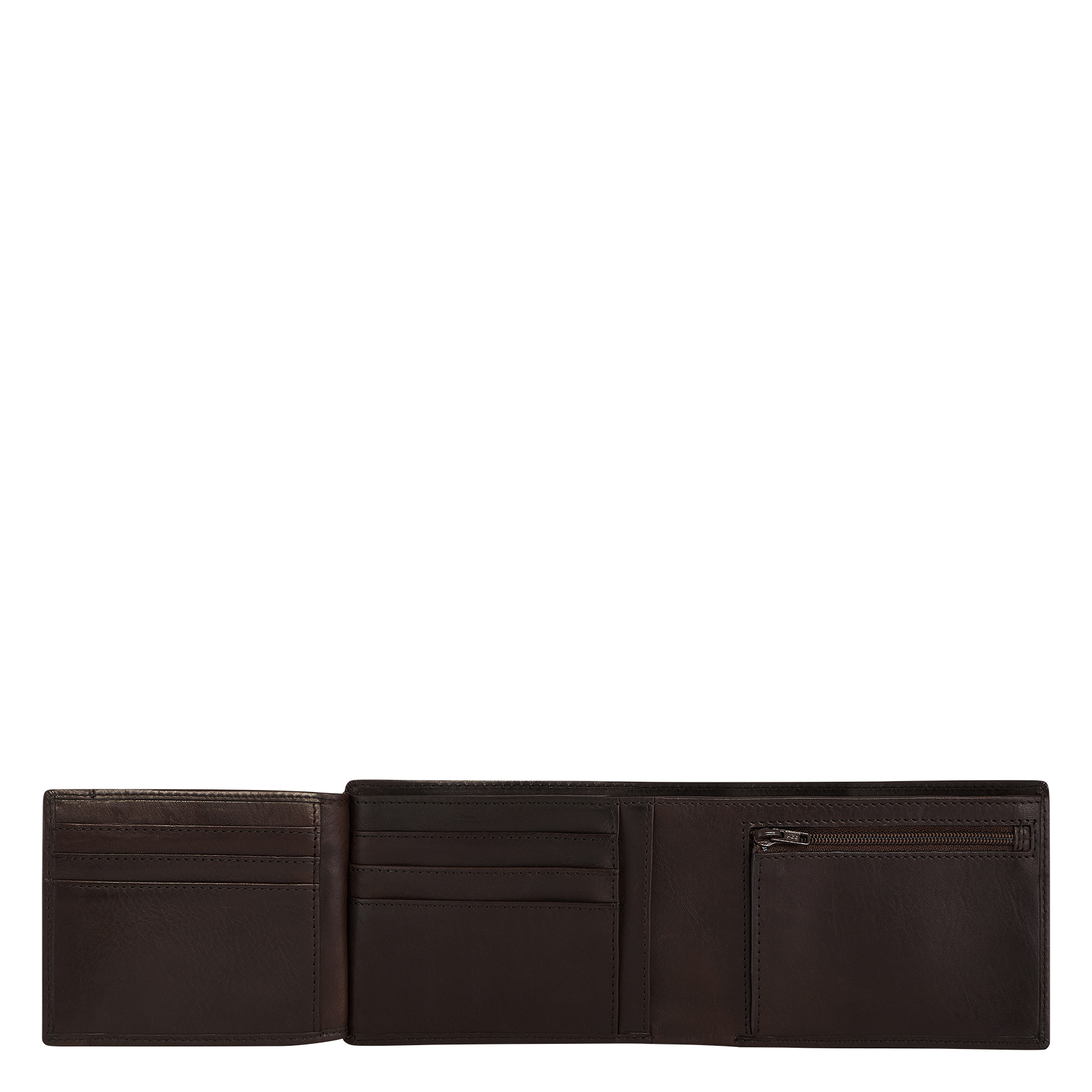 GARY - Portefeuille en cuir| Marron