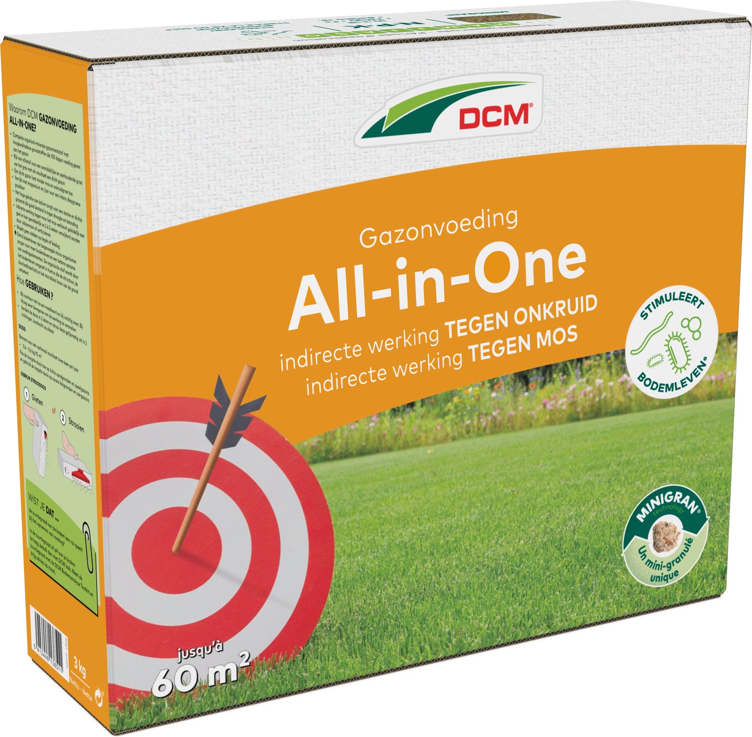 DCM Gazonvoeding All-in-One 60 m² 3 kg