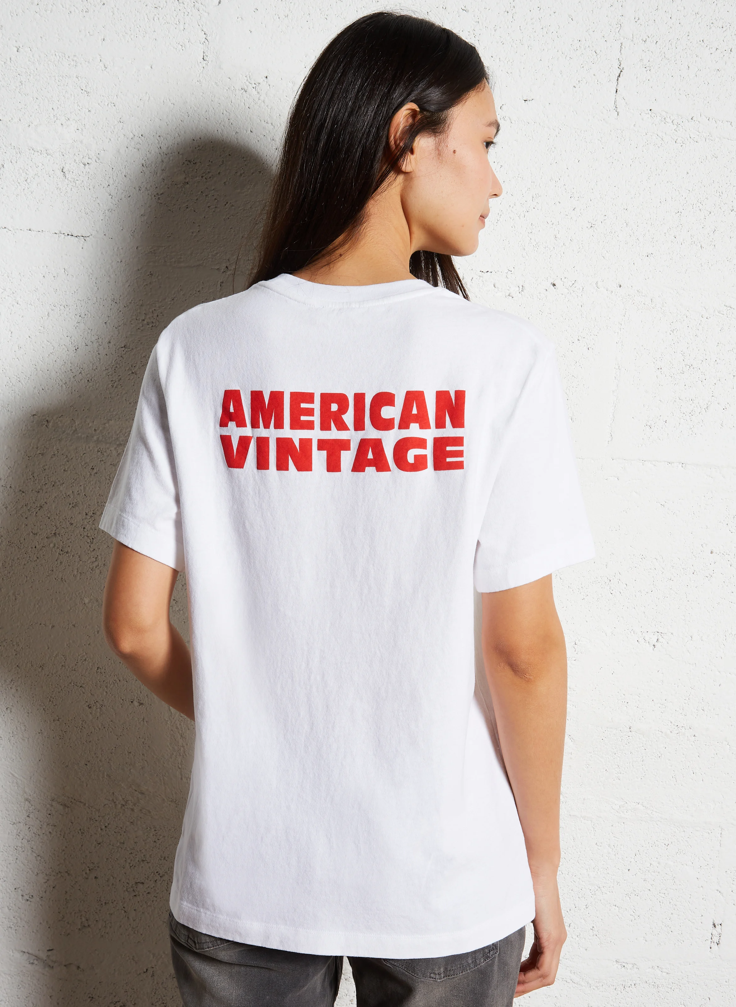 YKOBOW - Tee-shirt imprimé en coton | Blanc
