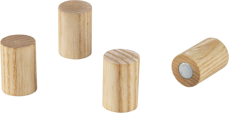 Blomus Set 4 Magnets -KOREO- Wood / magnet