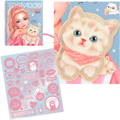 TOP Model Fargeleggingsbok Cutie Star