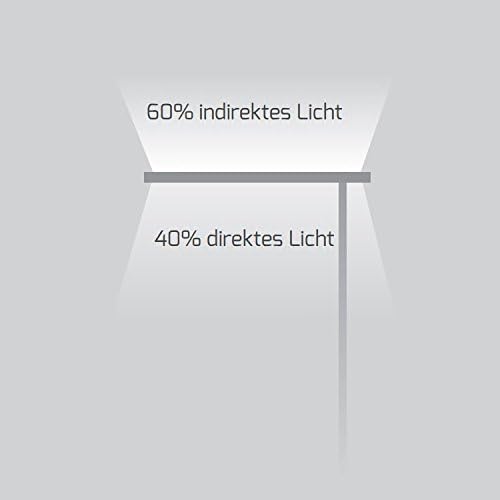 LED Büro Arbeitsplatz Standleuchte Officedesk 60 Watt 4000K