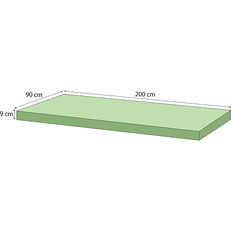 Hoppekids ECO Dream madras 90x200x9 cm