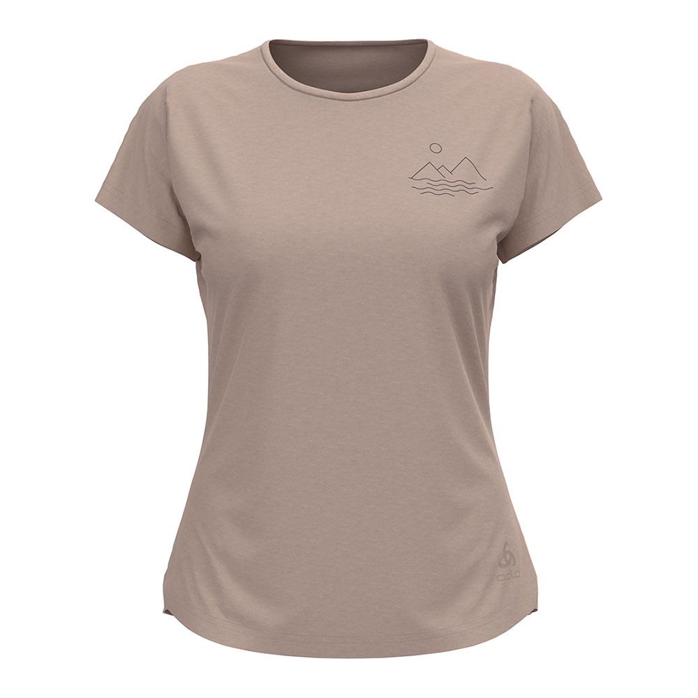 Odlo ASCENT 365 SHARP - Maillot Femme pale mauve melange