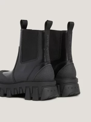 Botas Chelsea de couro robusto
