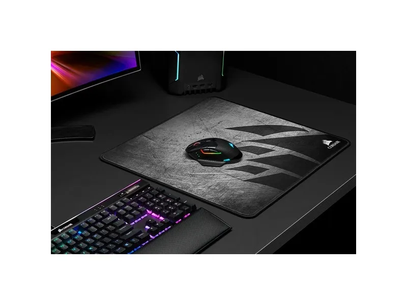 CORSAIR Gaming DARK CORE RGB PRO SE - Mus - optisk - 8 knapper - trådløs, kablet - USB, 2.4 GHz, Bluetooth 4.2 LE - sort
