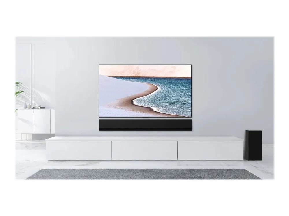 LG G1 - Lydbarsystem - 3.1.kanal - trådløs - Bluetooth - App-kontrolleret - 360 Watt (Total) - sort, mørk sølv