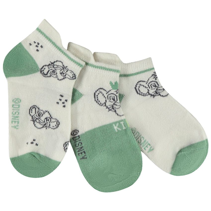 Lot de 3 paires de chaussettes Simba Disney pour garçon - Ecru