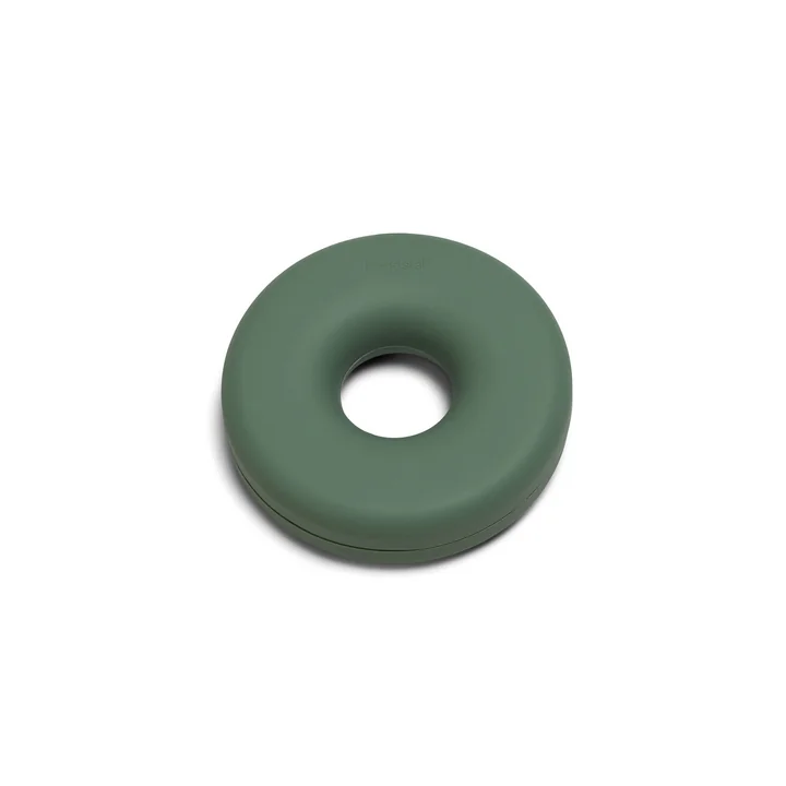 Pedestal - Cable Bagel, Ø 14 cm, mossy green