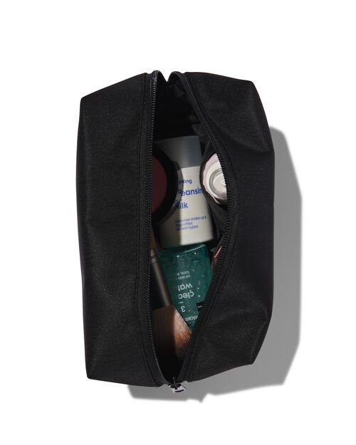 trousse de toilette noire 8.5x26x11