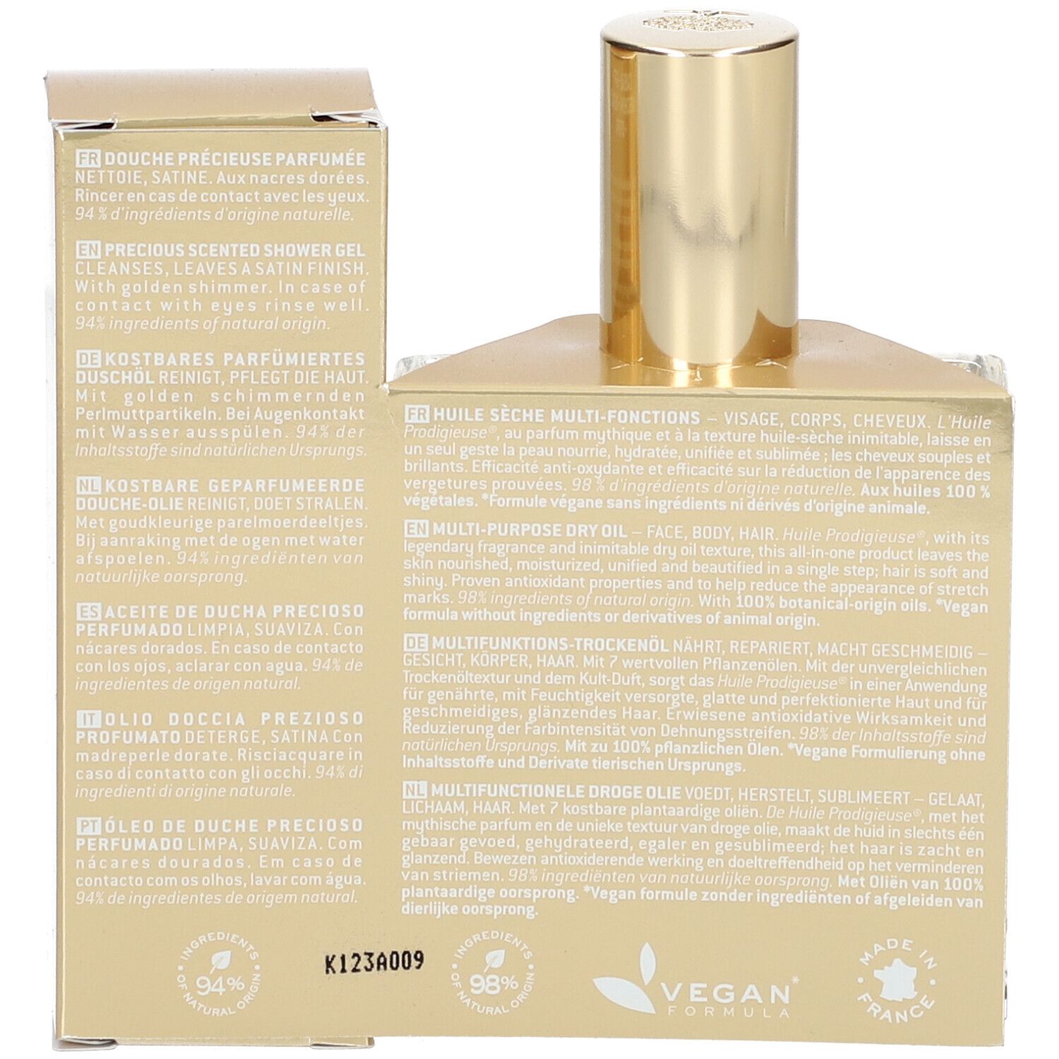 NUXE Huile Prodigieuse® & NUXE Prodigieux® Duschöl