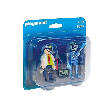 PLAYMOBIL® 6844 Duo Pack Professor und Roboter
