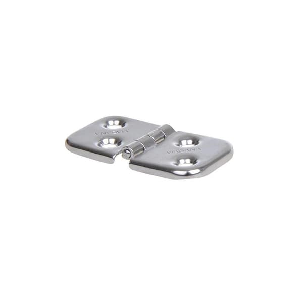 Hengsel. 60x39 mm. V4A RVS AISI 316. 4 hull