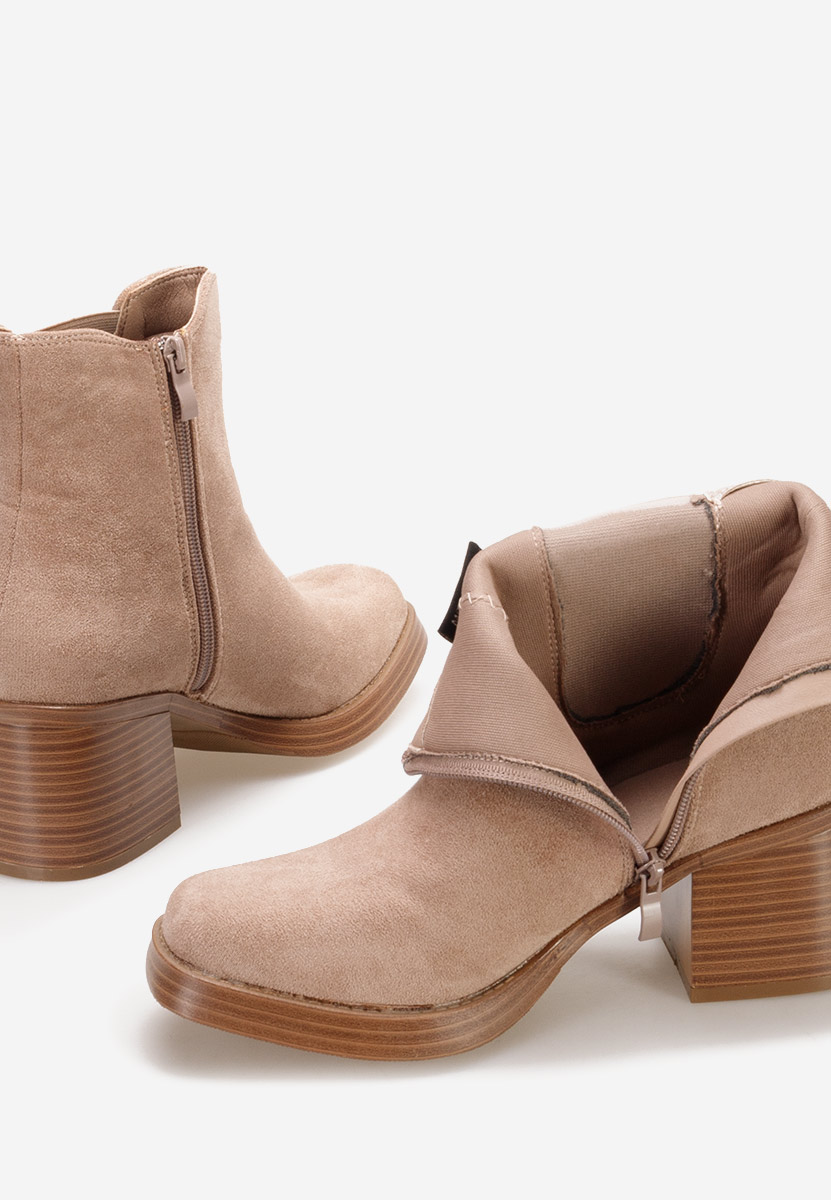 Bottines chelsea femme kaki Astroria