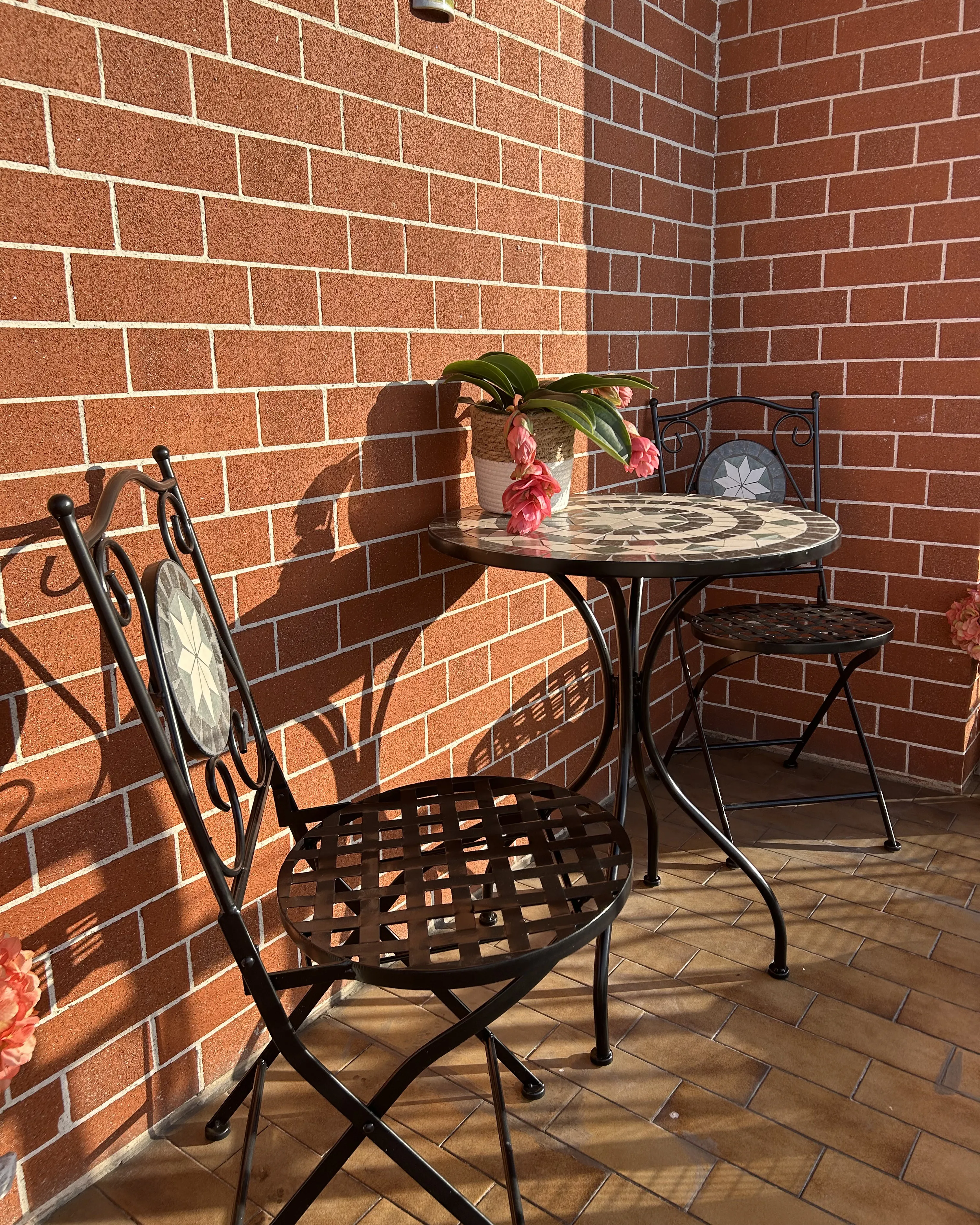 Set van 2 tuinstoelen CARIATI Metaal Zwart