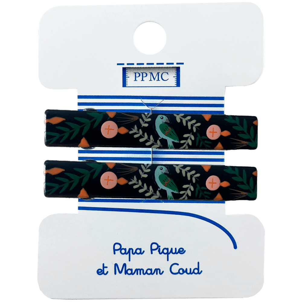 Barrette Croco Moyenne Birdy