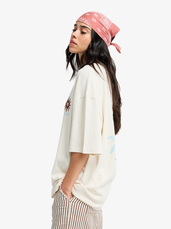 My Boyfriend T-Shirt à manches courtes Beige Femme