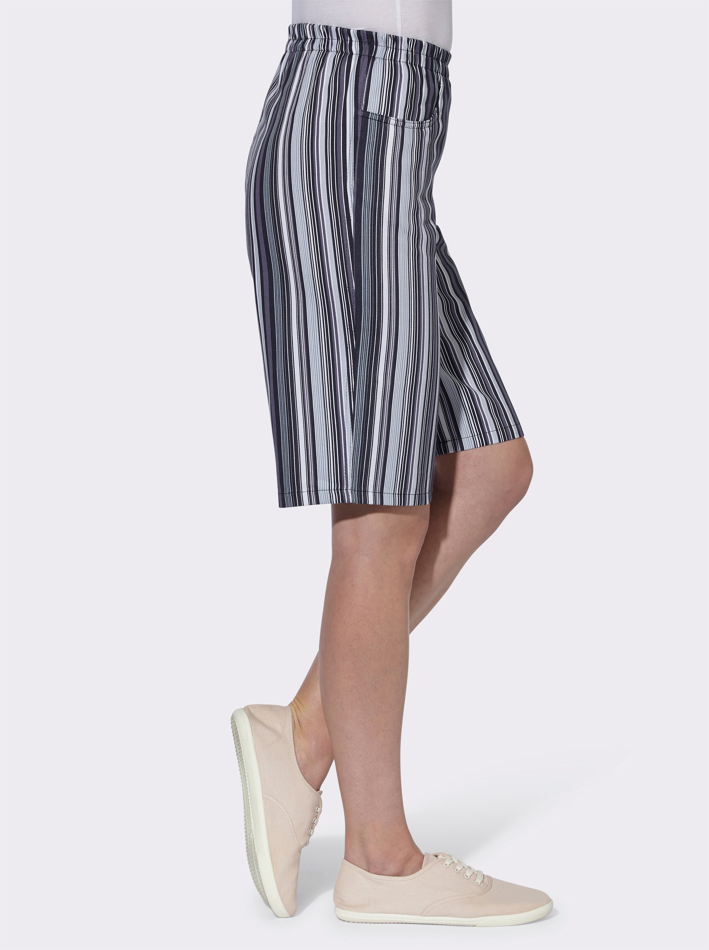 Bermudas mit Rundum-Dehnbund