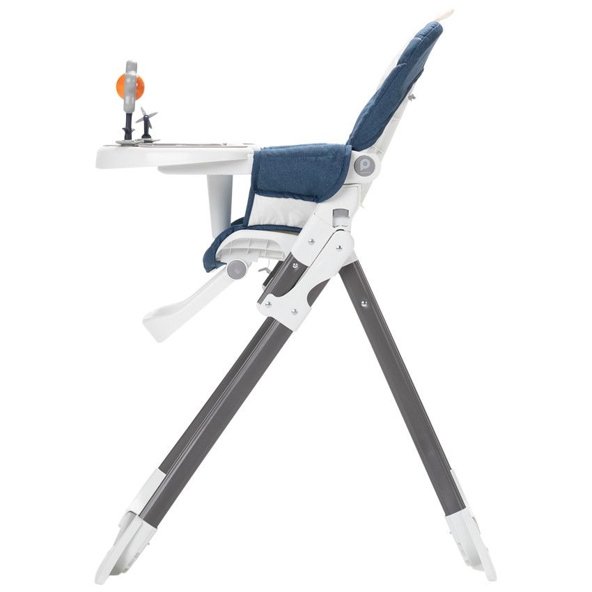 Chaise-haute fixe avec jouets intégrés - Teddy B 2.0 - Ecru