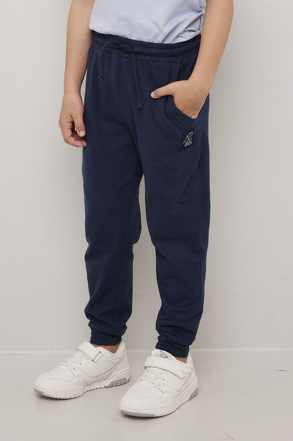 Joggebukse i slub jersey Sondre
