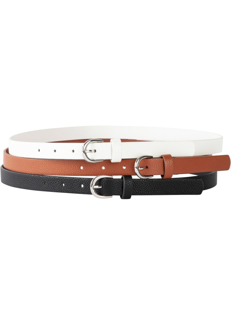 Lot de 3 ceintures