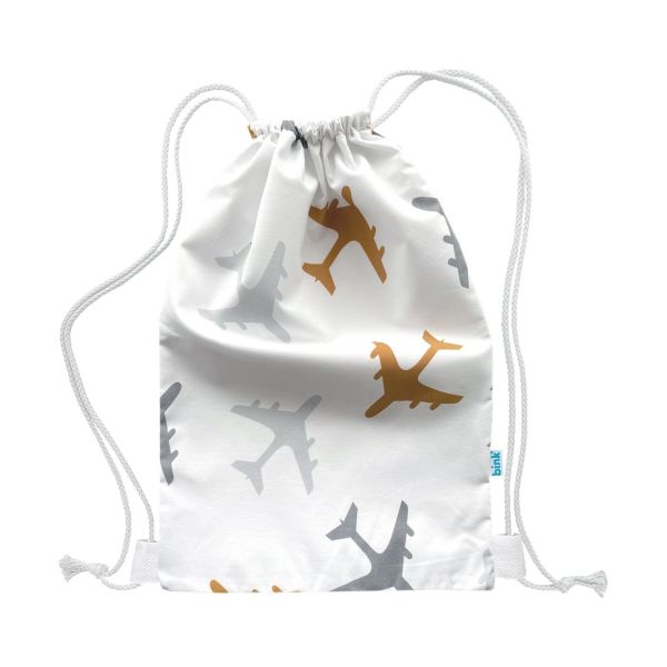 Bink Bedding Planes Gymtas Blauw