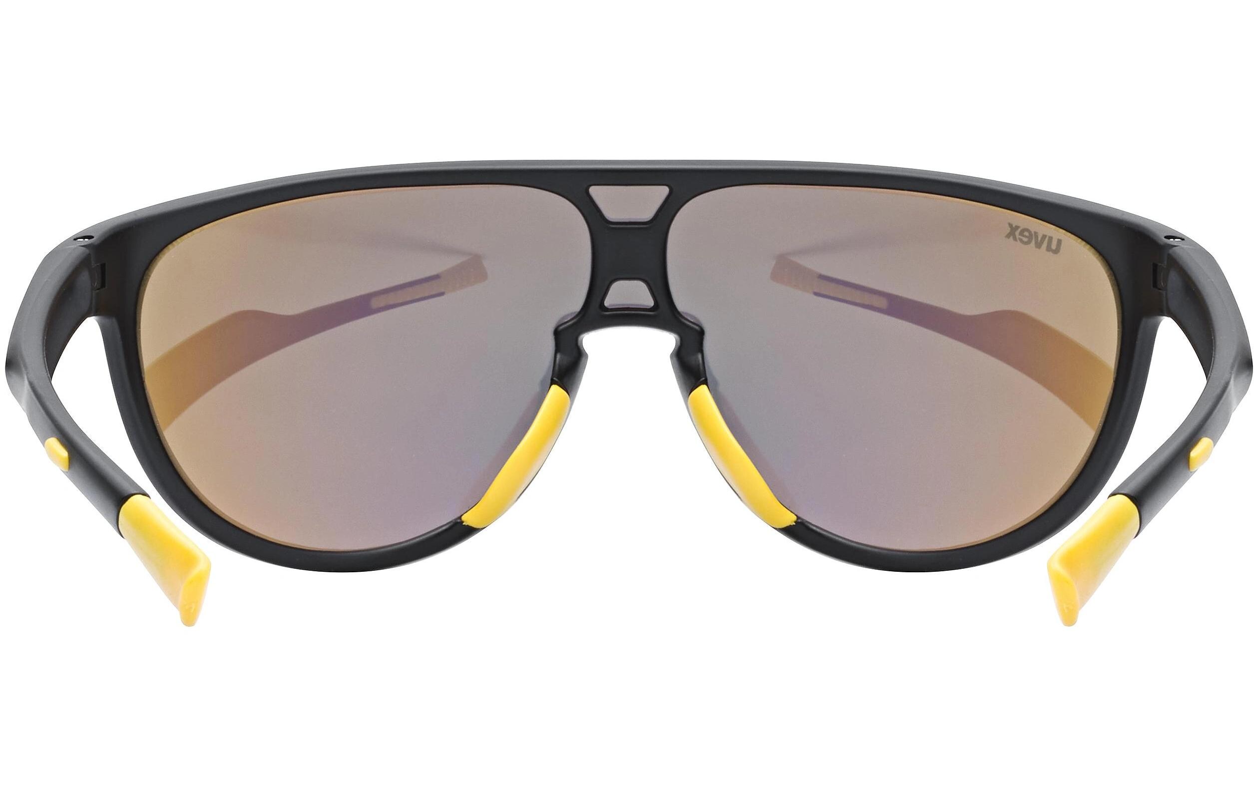 Sportbrille uvex sportstyle 515 black matt Schwarz MattVelobrille