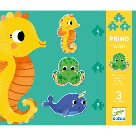 Djeco Puzzle: Im Meer, 19 Teile