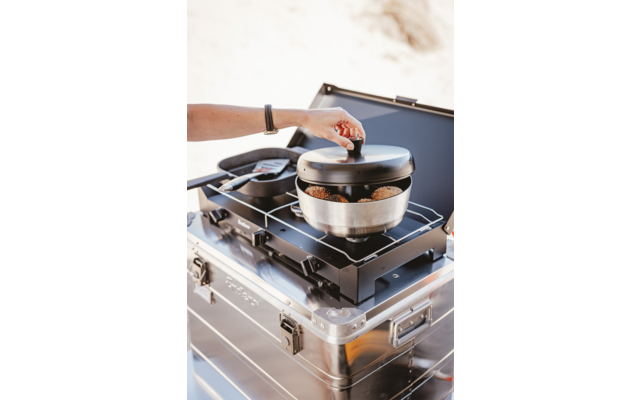 Enders Vamo Mobiler Camping Backofen inkl. Aufbackgitter & Thermometer