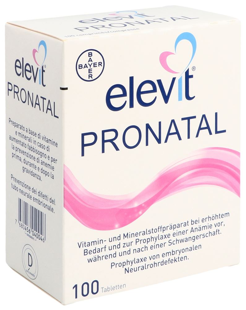 ELEVIT Pronatal Filmtabl Blist 100 Stk