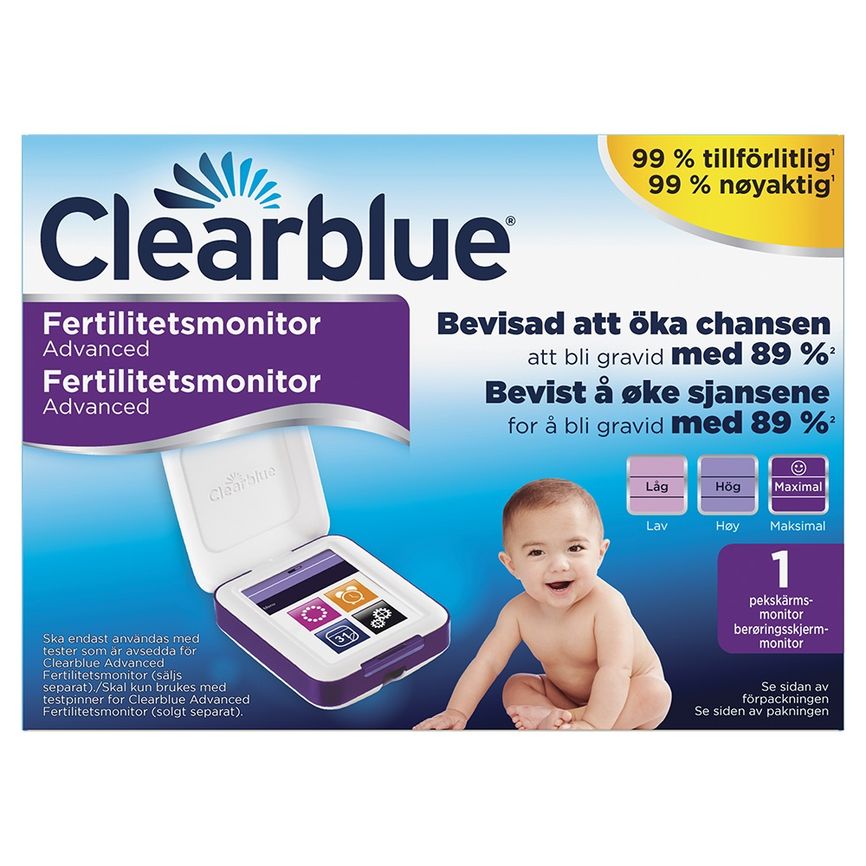 Clearblue Advanced Fertilitetsmonitor 1 stk