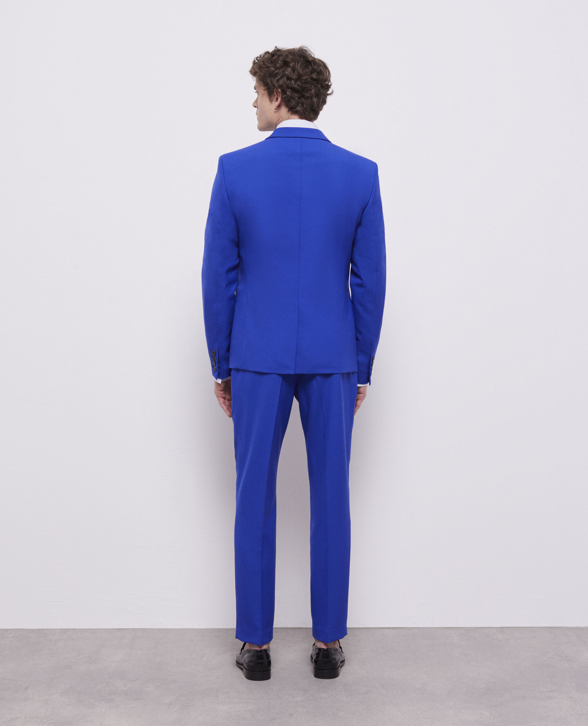 Veste de costume bleue