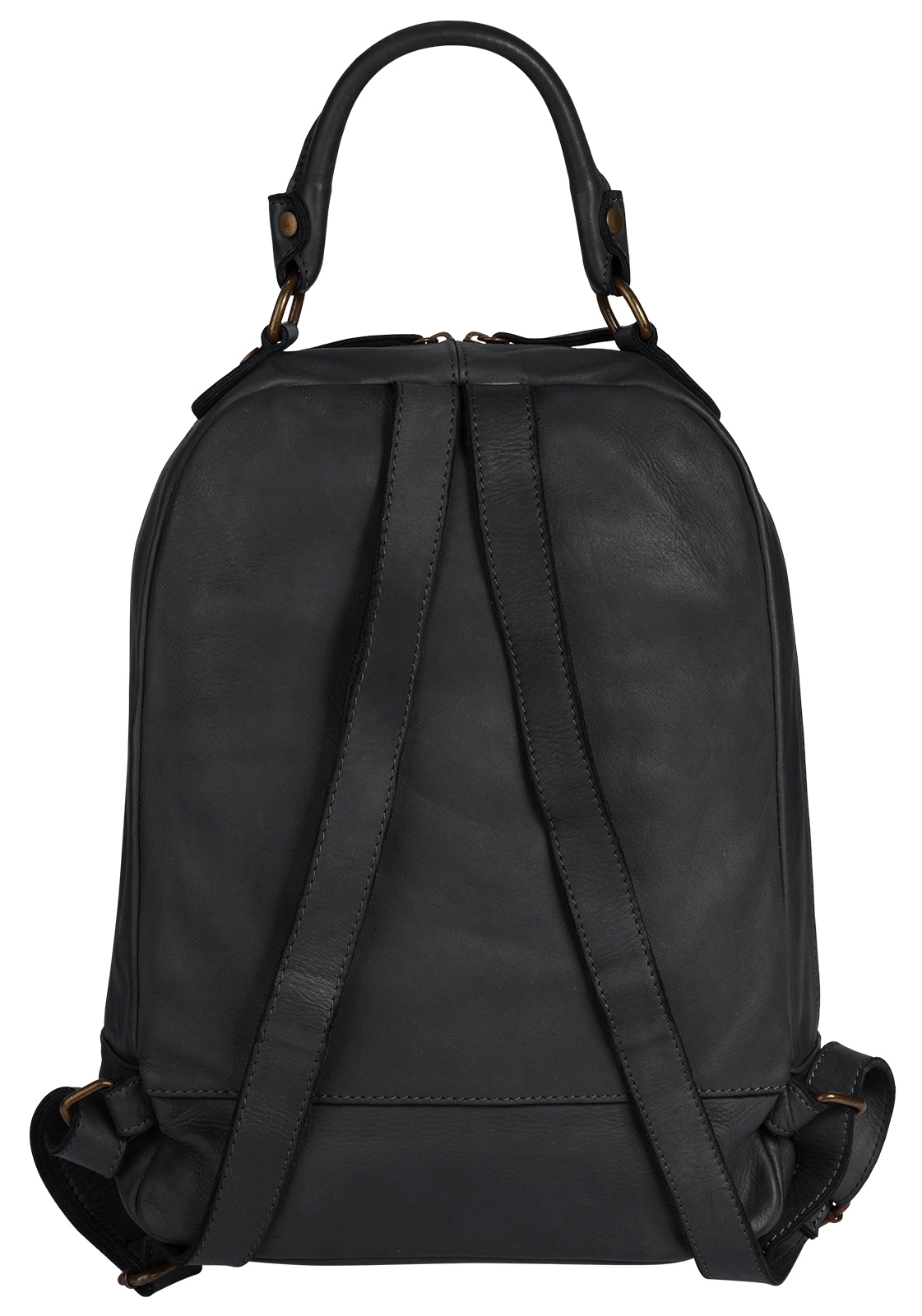 Samantha Look Cityrucksack echt Leder, Made in Italy