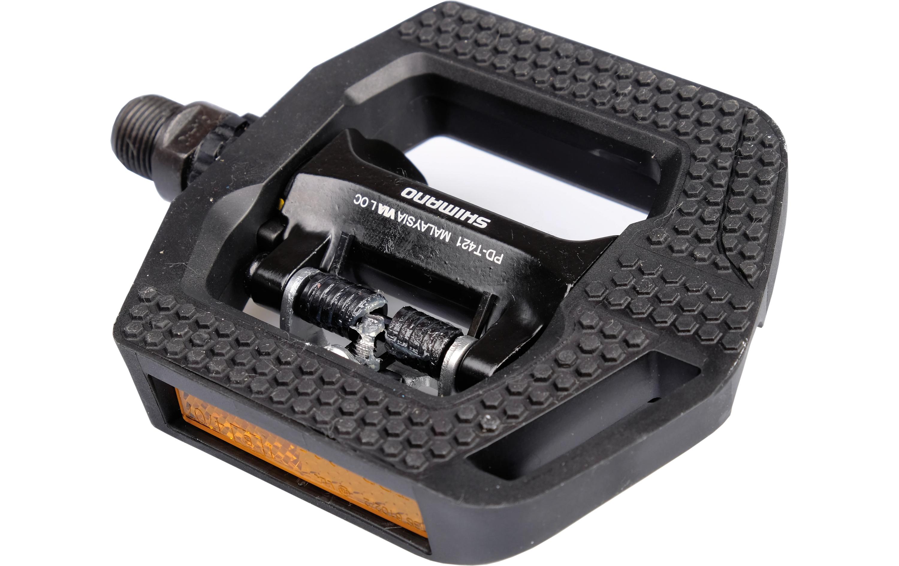 Fahrradpedale PD-T421 mit Cleat und Reflektor BoxTrekking Pedale