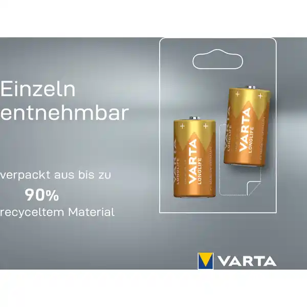 Longlife C Batterien