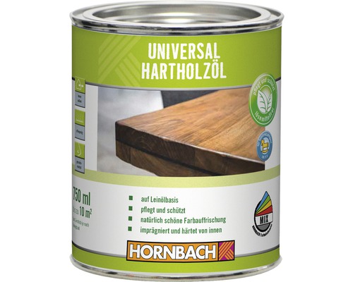 HORNBACH Universele Hardhoutolie, kleurloos, 750 ml