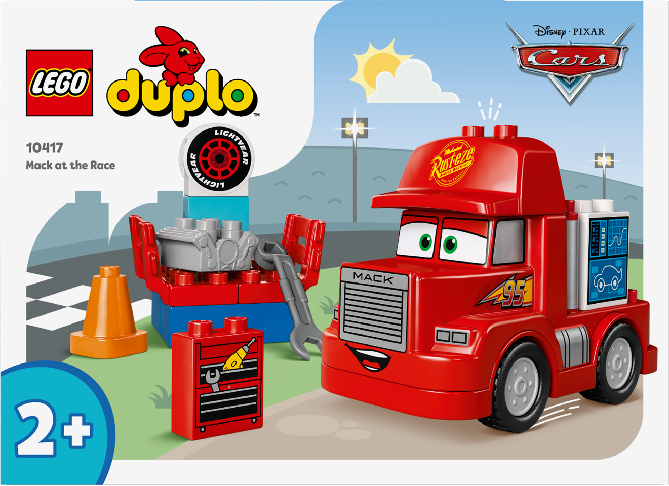 LEGO Duplo - Mack til væddeløb (10417)