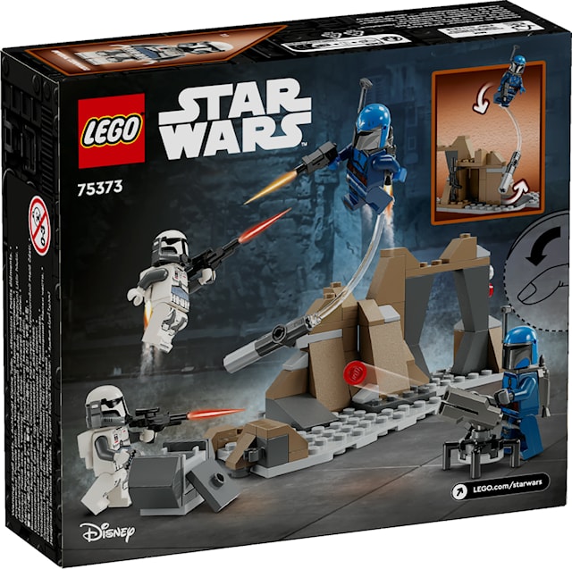 Bakhold på Mandalore™ – stridspakke LEGO® Star Wars ™ (75373)