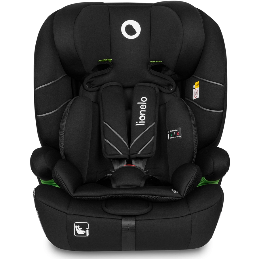 lionelo Kindersitz Levi One I-Size Black Carbon