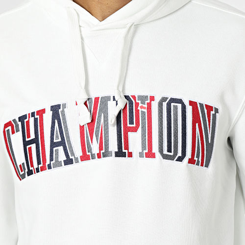 Sweat Capuche 218508 Blanc