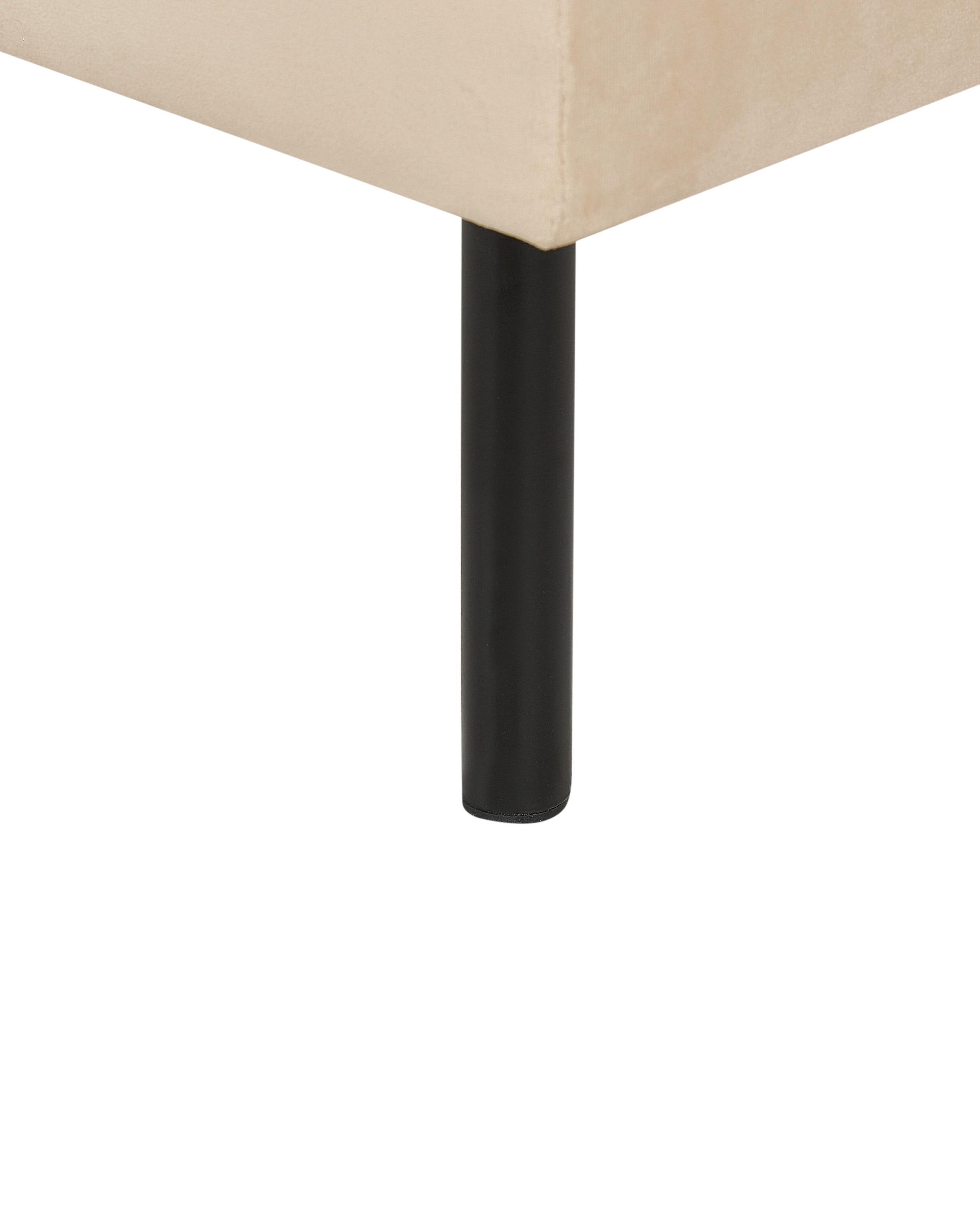 Fauteuil VINTERBRO Fluweel Beige