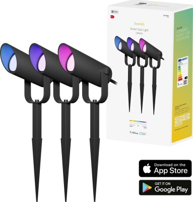 Hombli - Outdoor Smart Spot Light - Kit - 3 Pcs