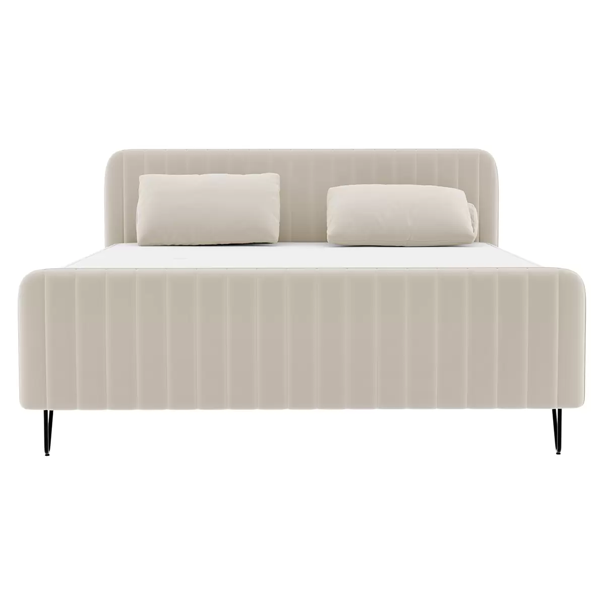 Boxspringbett Lucian 160x200 Beige