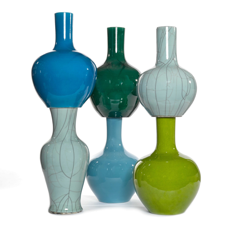 POLSPOTTEN Ball Body vaas rood