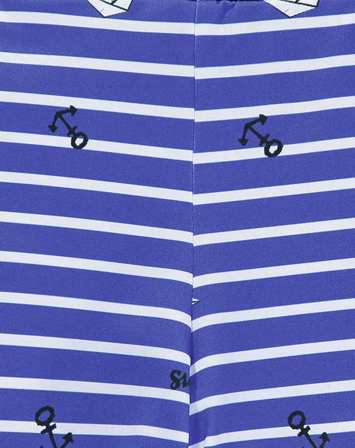 Badeshorts SCHIFFCHEN gestreift in deep ultramarine
